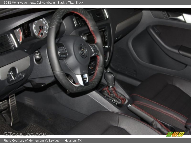 Black / Titan Black 2012 Volkswagen Jetta GLI Autobahn