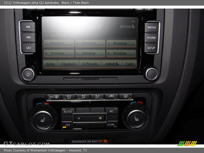 Black / Titan Black 2012 Volkswagen Jetta GLI Autobahn