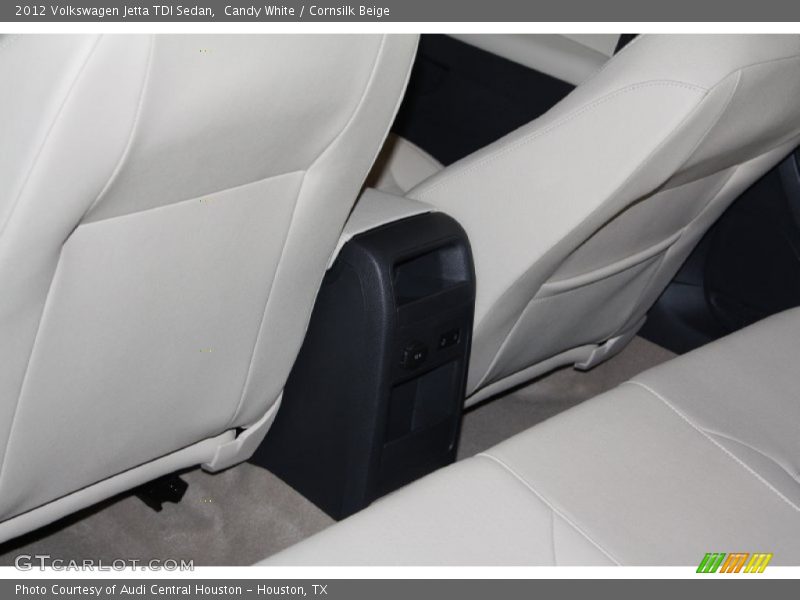 Candy White / Cornsilk Beige 2012 Volkswagen Jetta TDI Sedan