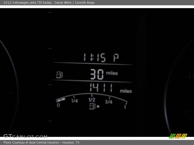 Candy White / Cornsilk Beige 2012 Volkswagen Jetta TDI Sedan