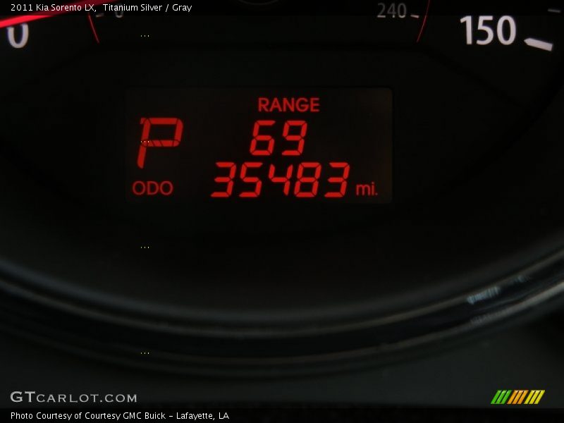 Titanium Silver / Gray 2011 Kia Sorento LX
