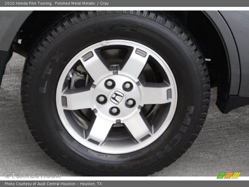 Polished Metal Metallic / Gray 2010 Honda Pilot Touring