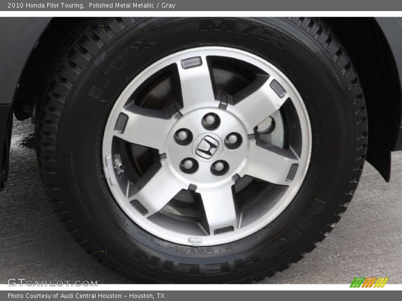 Polished Metal Metallic / Gray 2010 Honda Pilot Touring