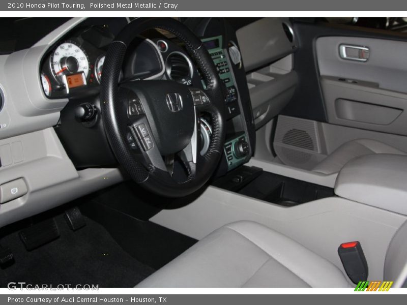 Polished Metal Metallic / Gray 2010 Honda Pilot Touring