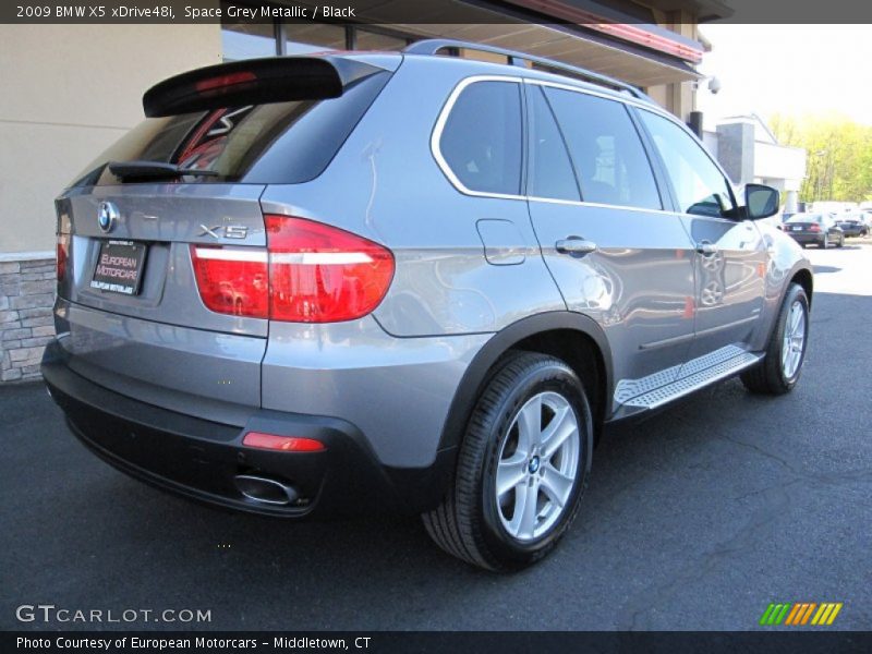 Space Grey Metallic / Black 2009 BMW X5 xDrive48i