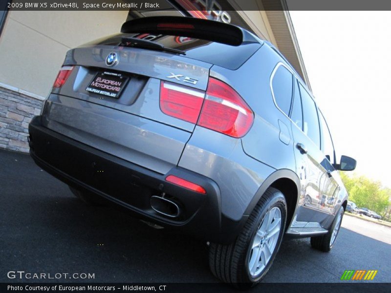 Space Grey Metallic / Black 2009 BMW X5 xDrive48i