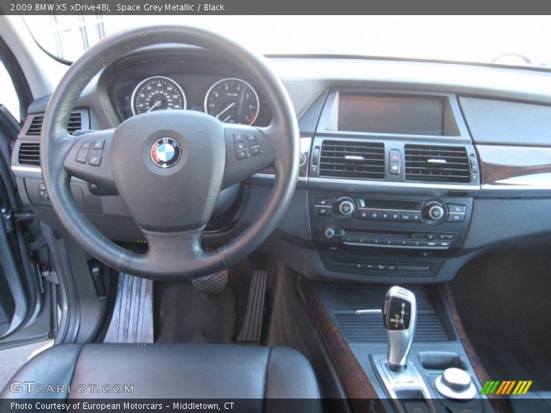 Space Grey Metallic / Black 2009 BMW X5 xDrive48i