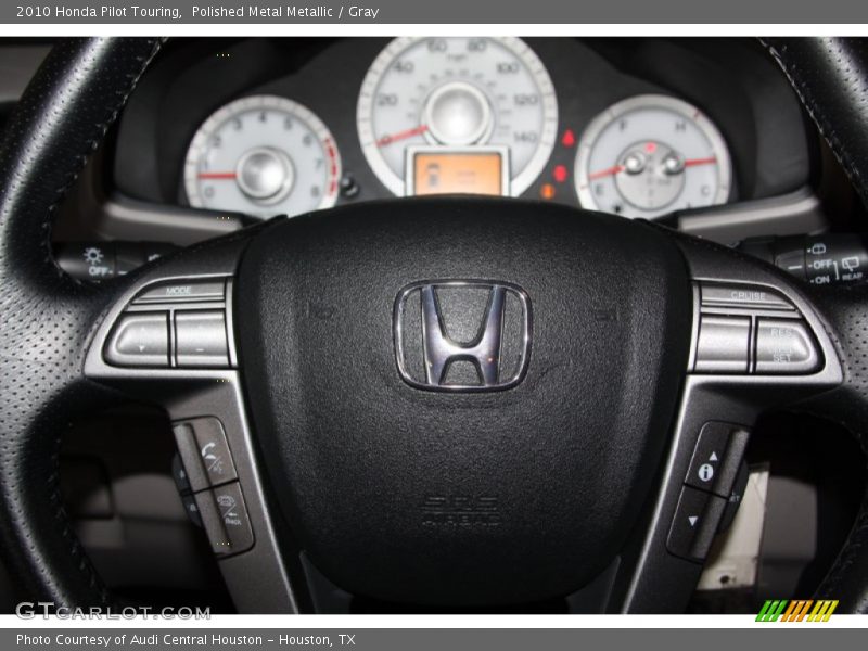 Polished Metal Metallic / Gray 2010 Honda Pilot Touring