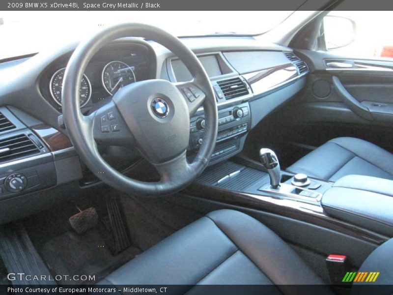 Space Grey Metallic / Black 2009 BMW X5 xDrive48i