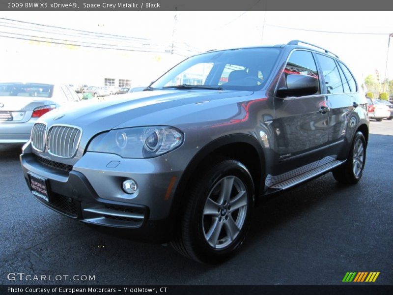 Space Grey Metallic / Black 2009 BMW X5 xDrive48i