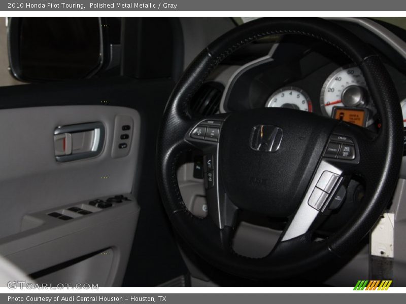 Polished Metal Metallic / Gray 2010 Honda Pilot Touring