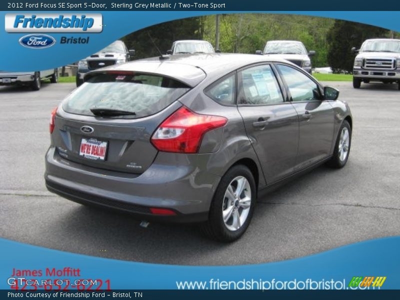 Sterling Grey Metallic / Two-Tone Sport 2012 Ford Focus SE Sport 5-Door