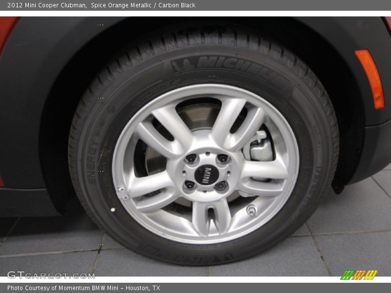 Spice Orange Metallic / Carbon Black 2012 Mini Cooper Clubman