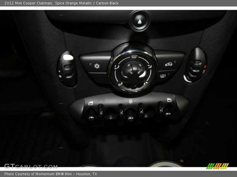 Spice Orange Metallic / Carbon Black 2012 Mini Cooper Clubman