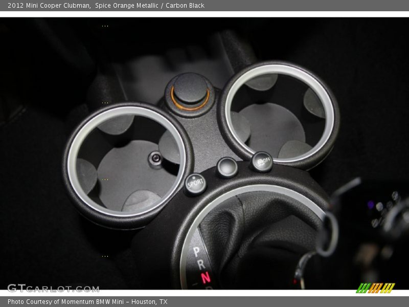 Spice Orange Metallic / Carbon Black 2012 Mini Cooper Clubman