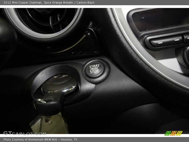 Spice Orange Metallic / Carbon Black 2012 Mini Cooper Clubman