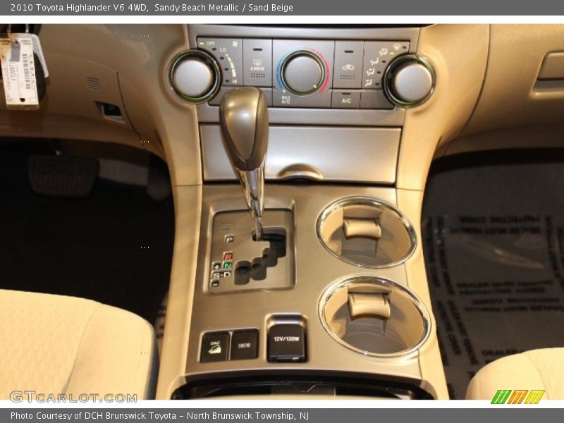 Sandy Beach Metallic / Sand Beige 2010 Toyota Highlander V6 4WD