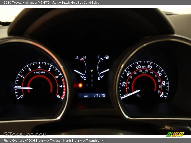 Sandy Beach Metallic / Sand Beige 2010 Toyota Highlander V6 4WD