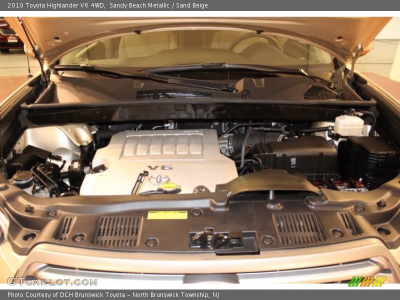 Sandy Beach Metallic / Sand Beige 2010 Toyota Highlander V6 4WD