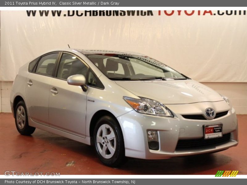 Classic Silver Metallic / Dark Gray 2011 Toyota Prius Hybrid IV