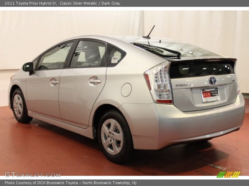 Classic Silver Metallic / Dark Gray 2011 Toyota Prius Hybrid IV