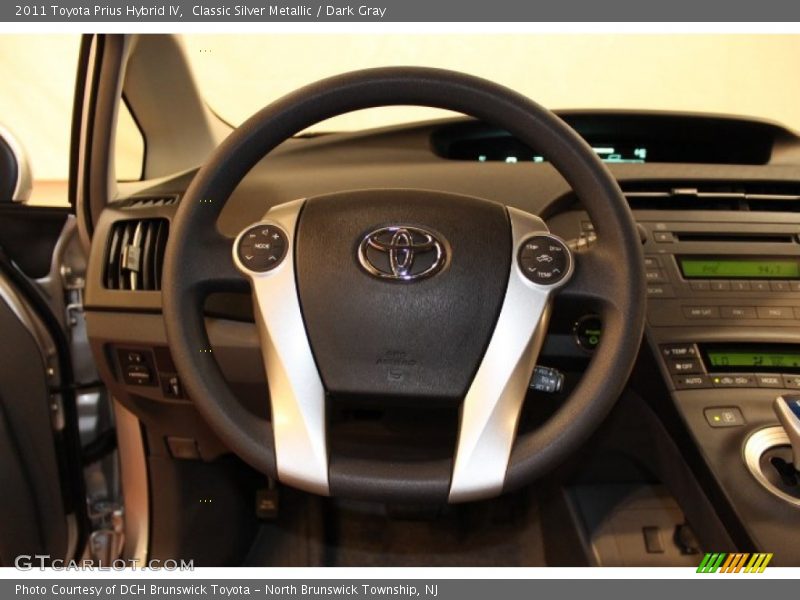 Classic Silver Metallic / Dark Gray 2011 Toyota Prius Hybrid IV