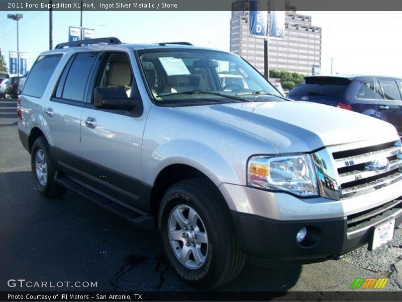 Ingot Silver Metallic / Stone 2011 Ford Expedition XL 4x4