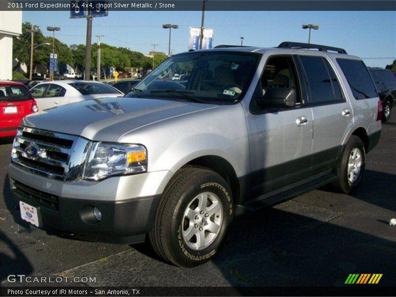 Ingot Silver Metallic / Stone 2011 Ford Expedition XL 4x4