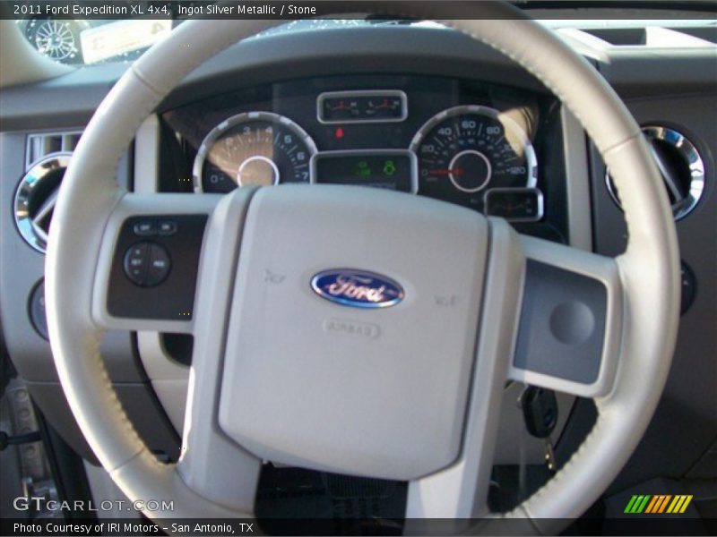 Ingot Silver Metallic / Stone 2011 Ford Expedition XL 4x4