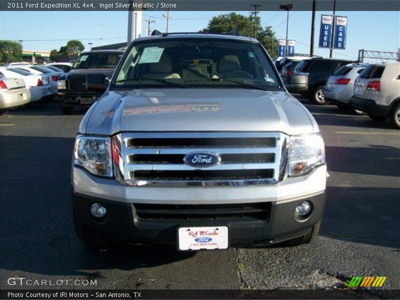 Ingot Silver Metallic / Stone 2011 Ford Expedition XL 4x4
