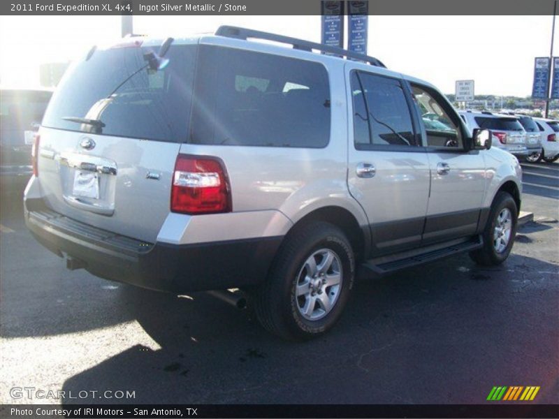 Ingot Silver Metallic / Stone 2011 Ford Expedition XL 4x4
