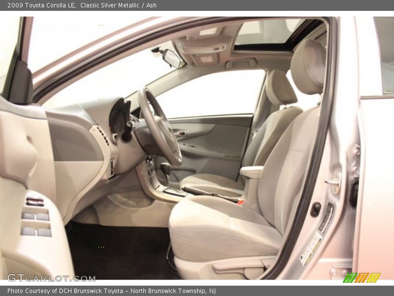 Classic Silver Metallic / Ash 2009 Toyota Corolla LE