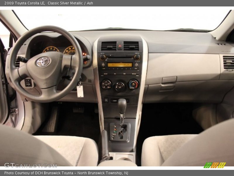 Classic Silver Metallic / Ash 2009 Toyota Corolla LE
