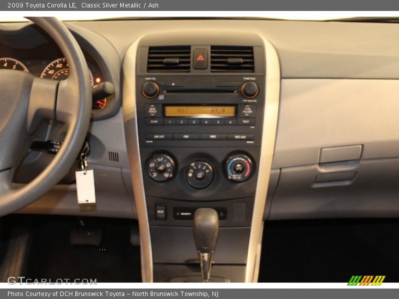Classic Silver Metallic / Ash 2009 Toyota Corolla LE