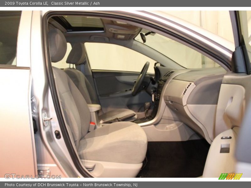 Classic Silver Metallic / Ash 2009 Toyota Corolla LE