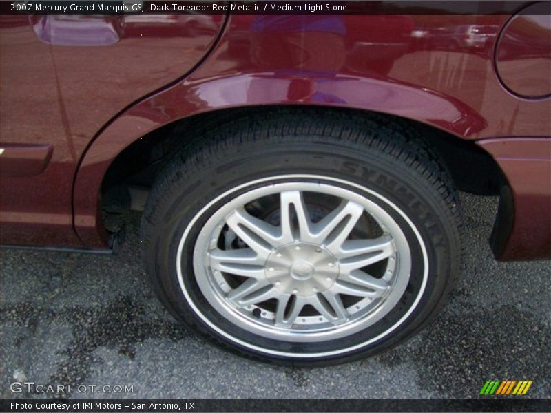 Dark Toreador Red Metallic / Medium Light Stone 2007 Mercury Grand Marquis GS