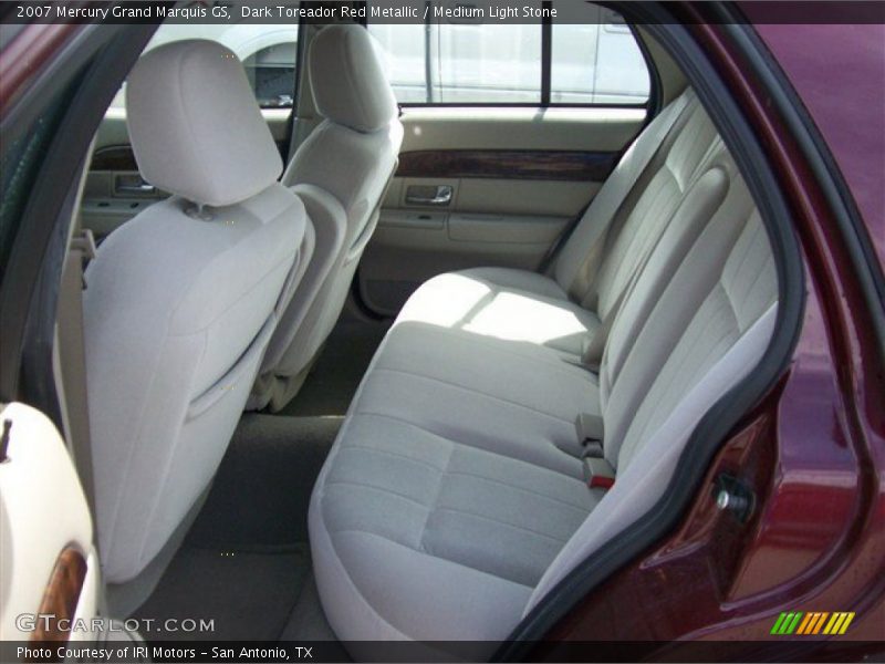 Dark Toreador Red Metallic / Medium Light Stone 2007 Mercury Grand Marquis GS