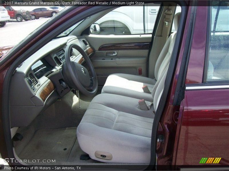 Dark Toreador Red Metallic / Medium Light Stone 2007 Mercury Grand Marquis GS