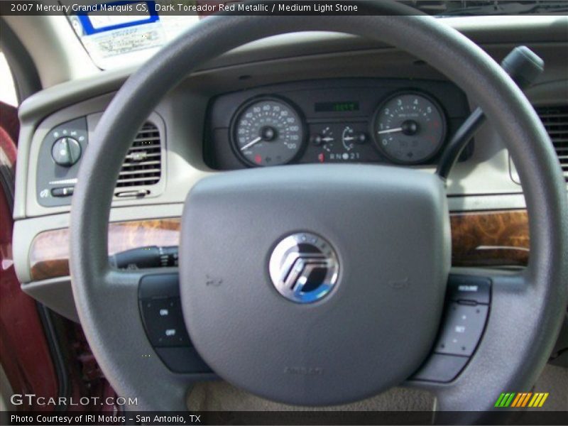 Dark Toreador Red Metallic / Medium Light Stone 2007 Mercury Grand Marquis GS