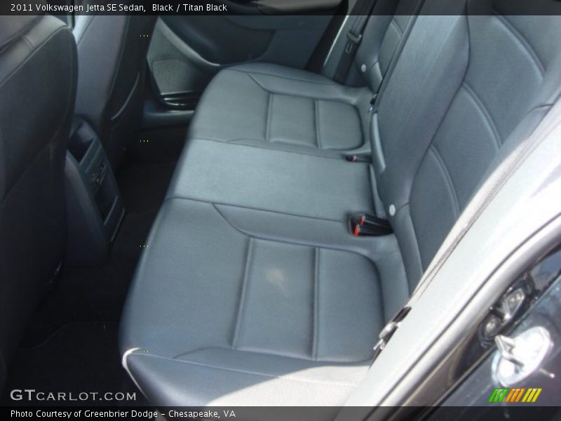 Black / Titan Black 2011 Volkswagen Jetta SE Sedan