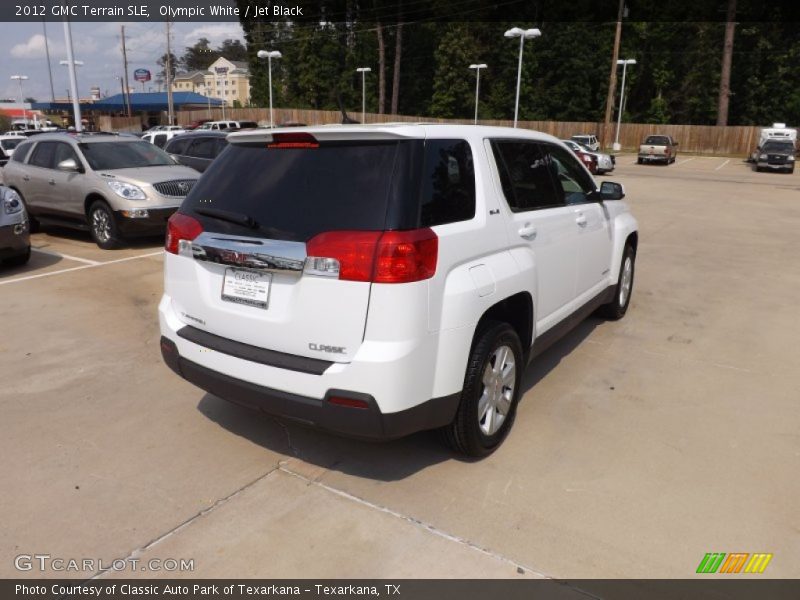 Olympic White / Jet Black 2012 GMC Terrain SLE