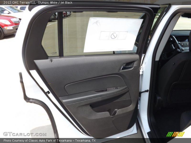 Olympic White / Jet Black 2012 GMC Terrain SLE