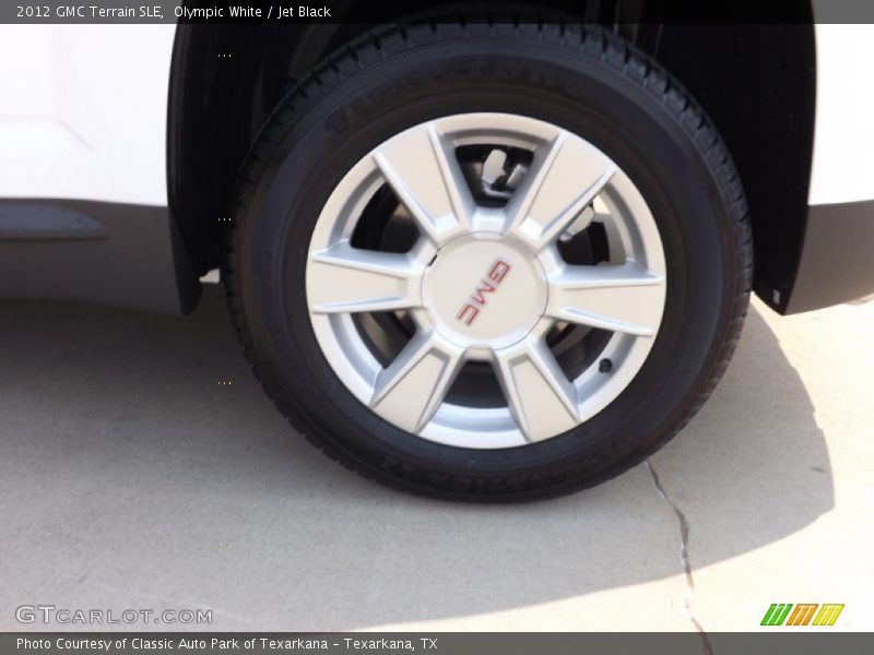 Olympic White / Jet Black 2012 GMC Terrain SLE