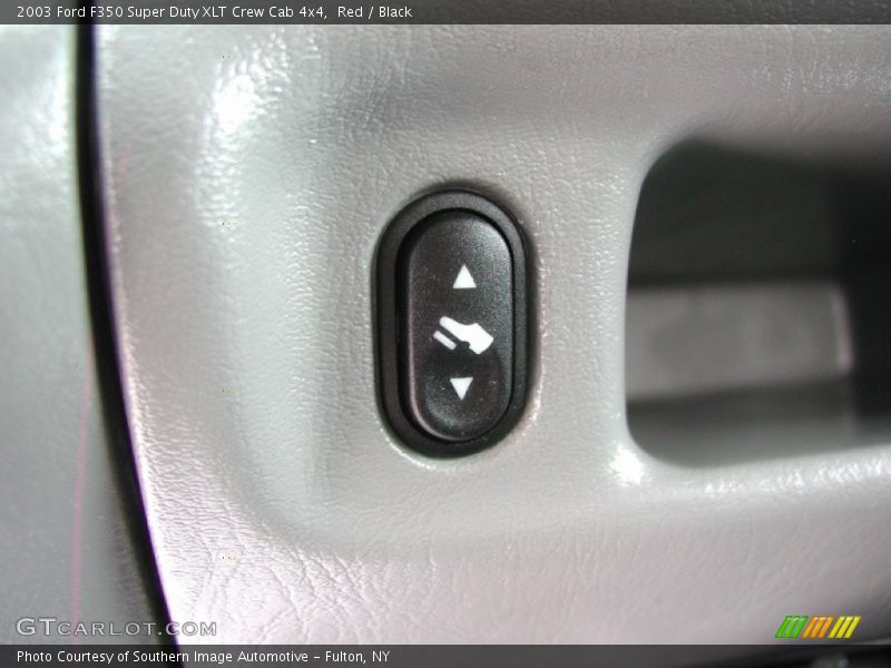 Red / Black 2003 Ford F350 Super Duty XLT Crew Cab 4x4