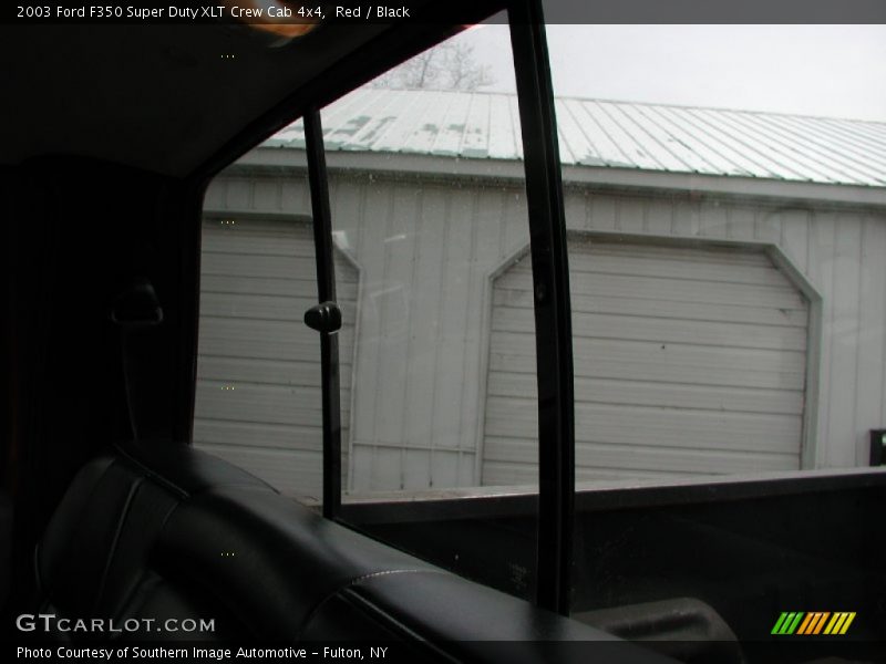Red / Black 2003 Ford F350 Super Duty XLT Crew Cab 4x4