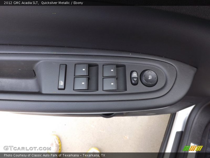 Quicksilver Metallic / Ebony 2012 GMC Acadia SLT