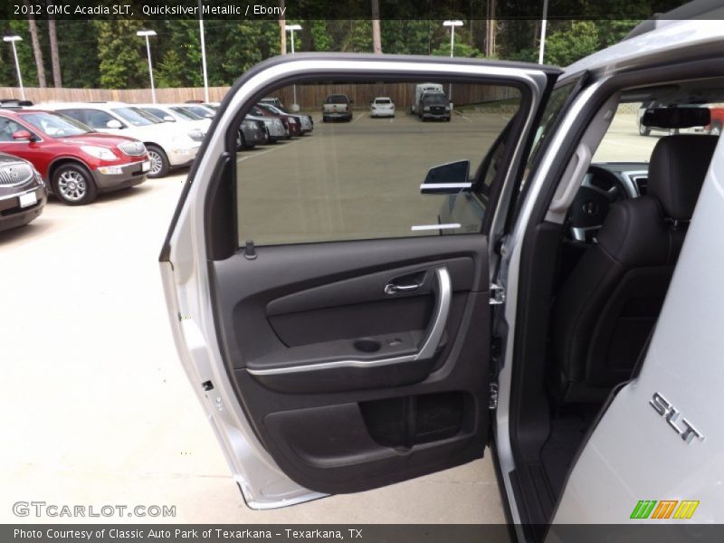 Quicksilver Metallic / Ebony 2012 GMC Acadia SLT