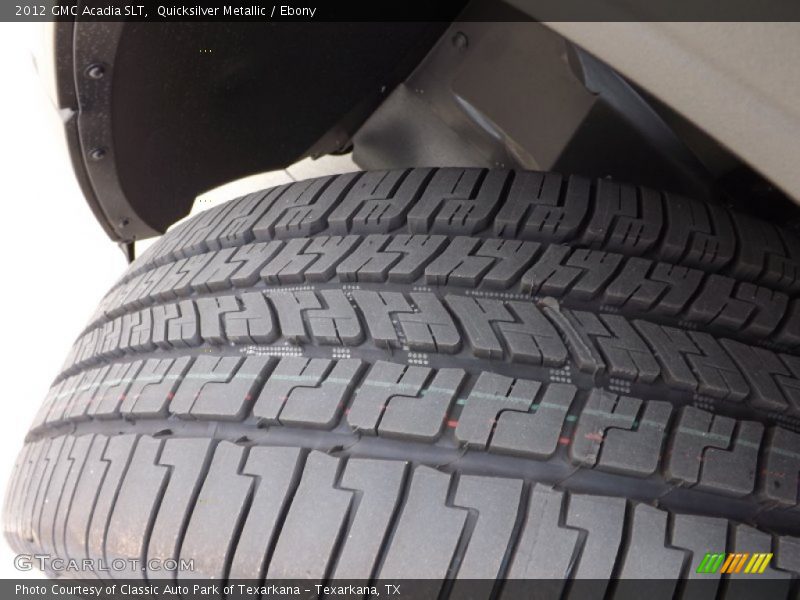 Quicksilver Metallic / Ebony 2012 GMC Acadia SLT