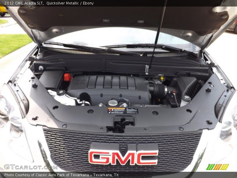 Quicksilver Metallic / Ebony 2012 GMC Acadia SLT