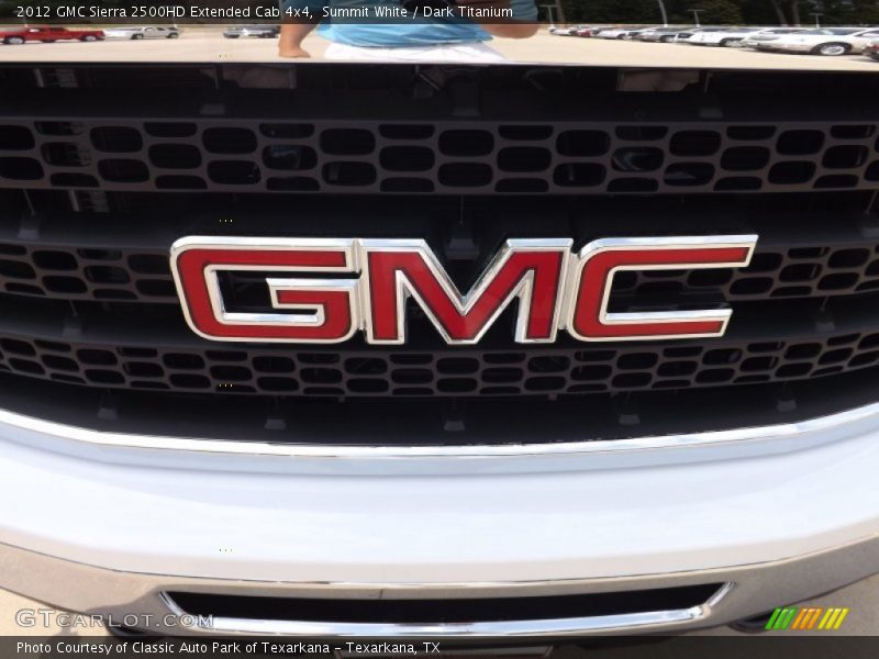  2012 Sierra 2500HD Extended Cab 4x4 Logo